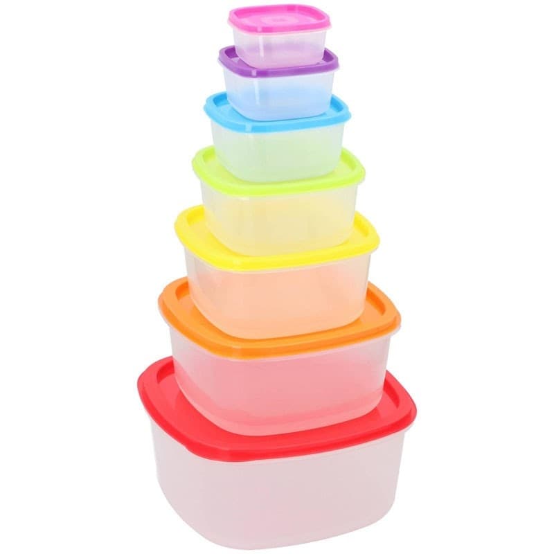 Set of 7 food storage containers - 15