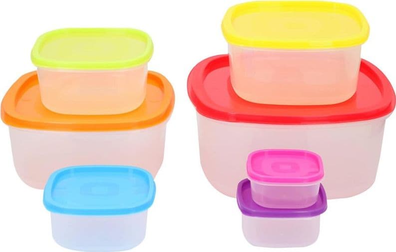 Set of 7 food storage containers - 10