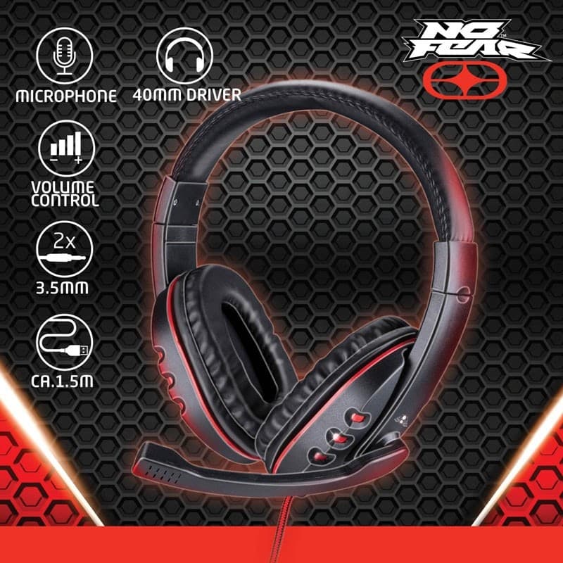 No Fear - Headphones for gamers with microphone - 11