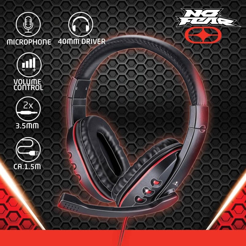 No Fear - Headphones for gamers with microphone - 5