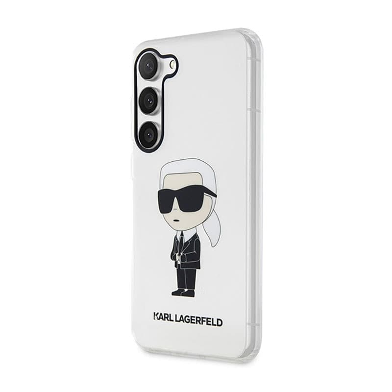 Karl Lagerfeld IML NFT Ikonik - Case for Samsung Galaxy S23 (Clear) - 2