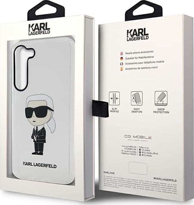 Karl Lagerfeld IML NFT Ikonik - Case for Samsung Galaxy S23 (Clear) - 16