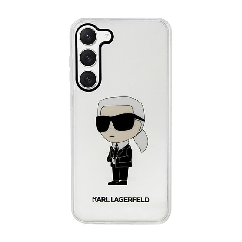 Karl Lagerfeld IML NFT Ikonik - Case for Samsung Galaxy S23 (Clear) - 3