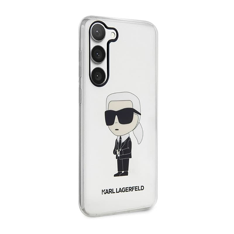Karl Lagerfeld IML NFT Ikonik - Case for Samsung Galaxy S23 (Clear) - 4