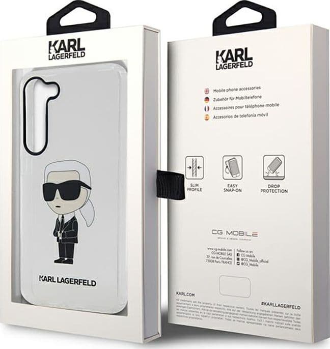 Karl Lagerfeld IML NFT Ikonik - Case for Samsung Galaxy S23 (Clear) - 8