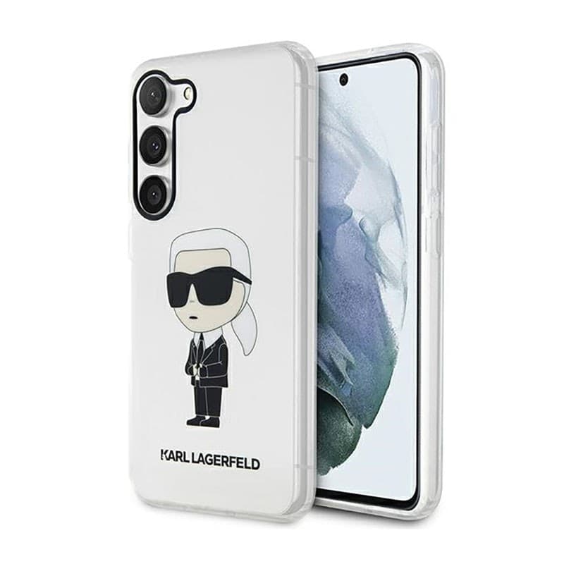 Karl Lagerfeld IML NFT Ikonik - Case for Samsung Galaxy S23 (Clear) - 9