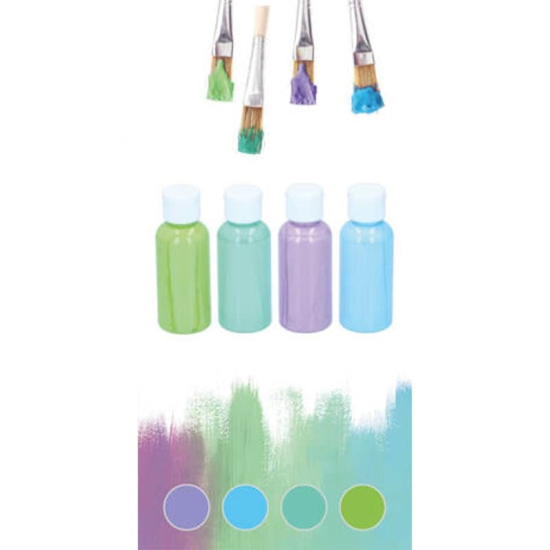 Artico - Set of acrylic pastel paints 80 ml 4 colours (Set 2) - 2
