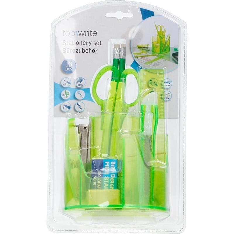 Topwrite - Desk Holder 13 pieces (Green) - 3