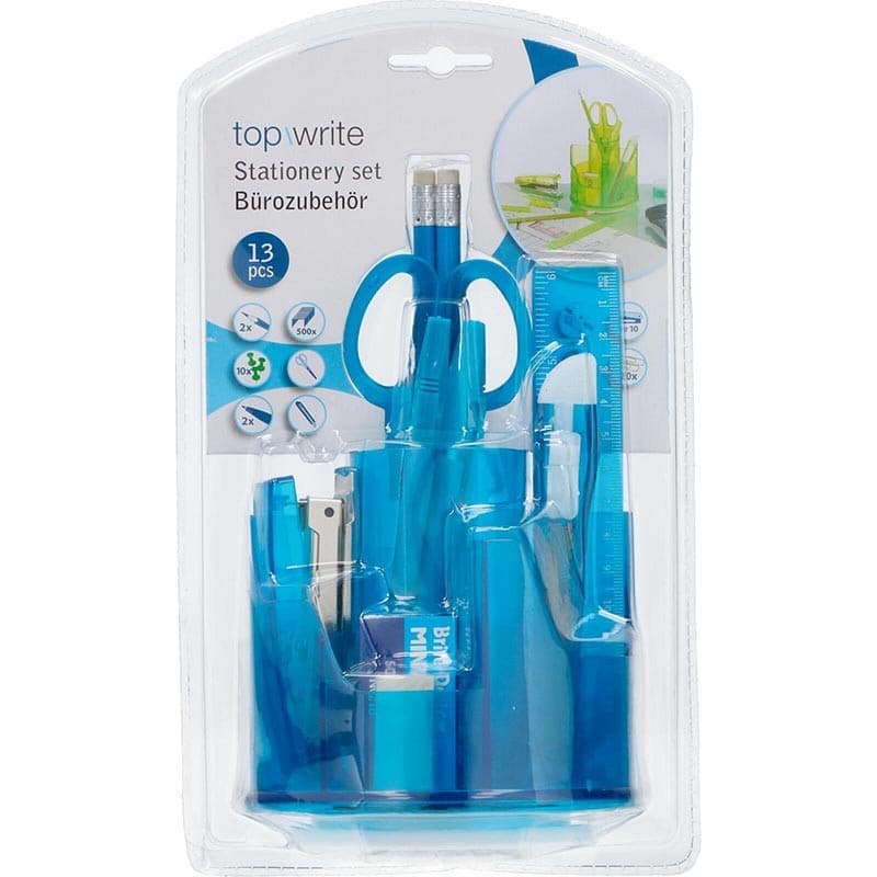 Topwrite - Desk case 13 elements (Blue) - 3