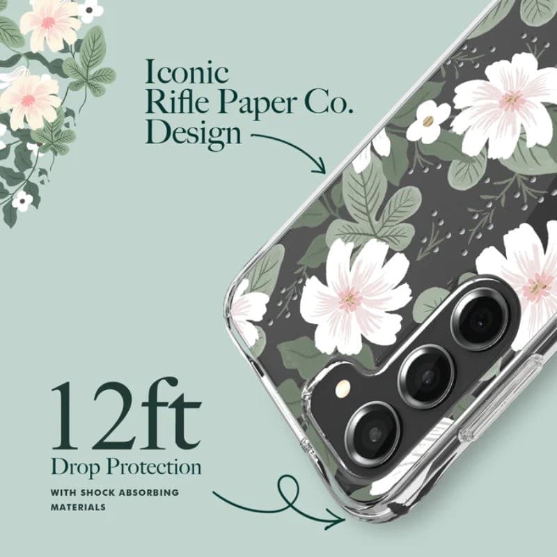 Rifle Paper Clear - Case for Samsung Galaxy S23 (Willow) - 11