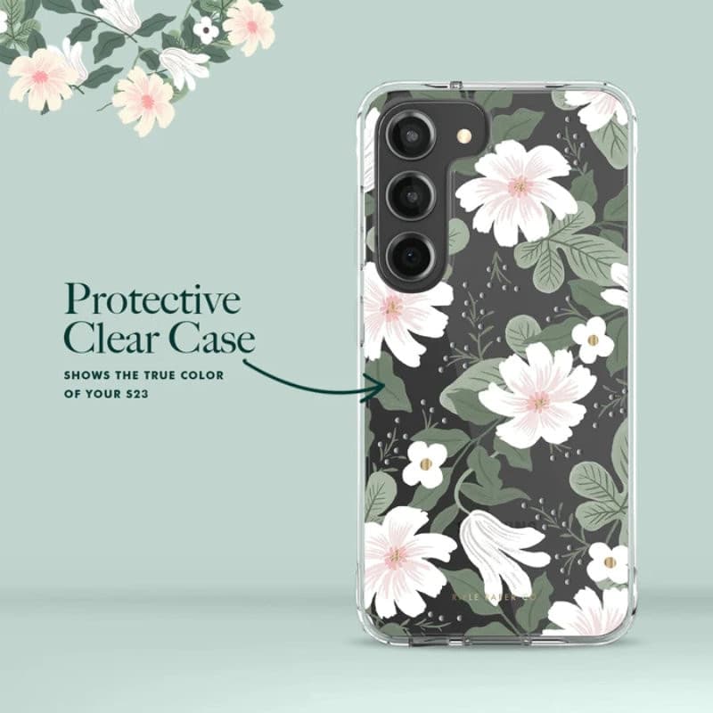 Rifle Paper Clear - Case for Samsung Galaxy S23 (Willow) - 5