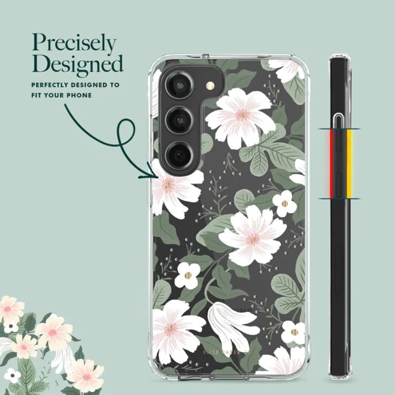 Rifle Paper Clear - Case for Samsung Galaxy S23 (Willow) - 7