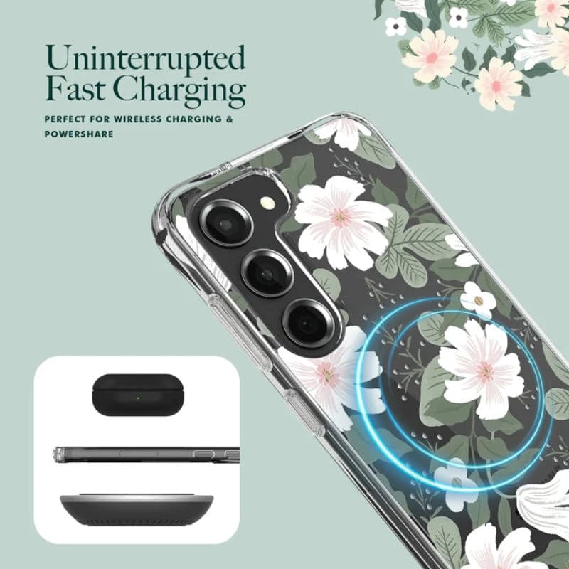 Rifle Paper Clear - Case for Samsung Galaxy S23 (Willow) - 8