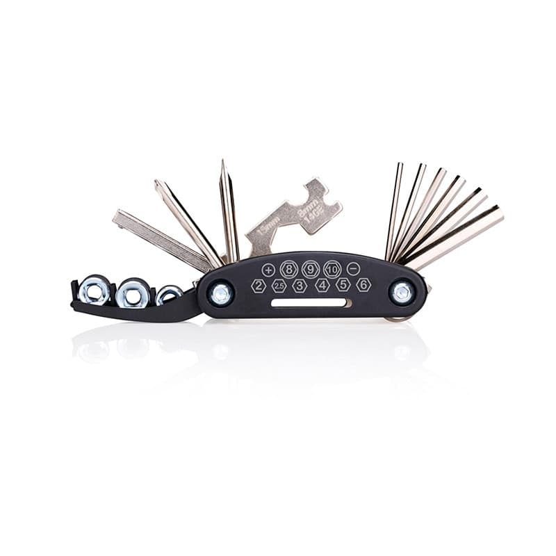 Bicycle Gear - Bike tool set in case 14 items - 2