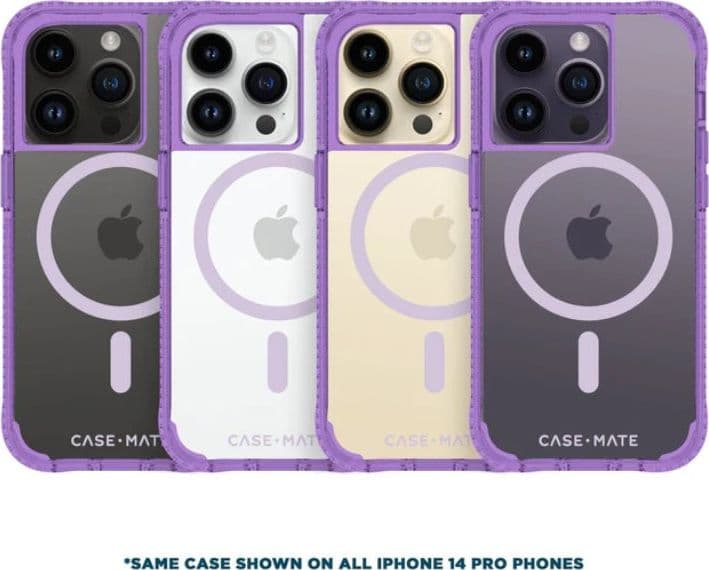Case-Mate Tough Plus MagSafe - Case iPhone 14 Pro (La La Lavender) - 8