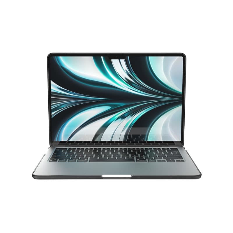 Speck SmartShell - Custodia per MacBook Air 13,6" (M5/M4/M3/M2/2026-2022) (Ossidiana) - 6