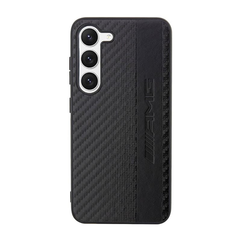 AMG Carbon Stripe & Embossed - Case for Samsung Galaxy S23+ (Black) - 11