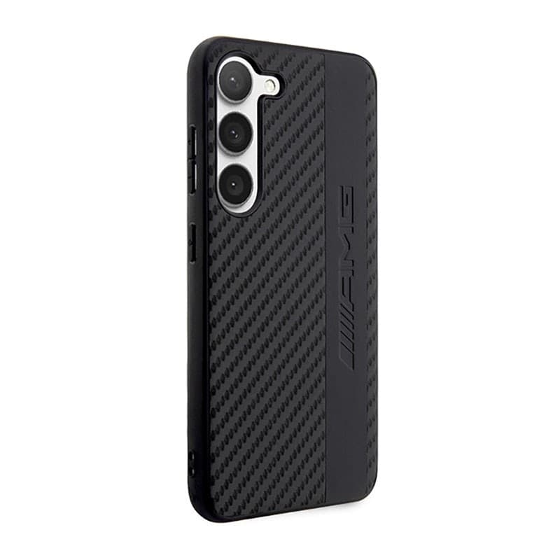 AMG Carbon Stripe & Embossed - Case for Samsung Galaxy S23+ (Black) - 12