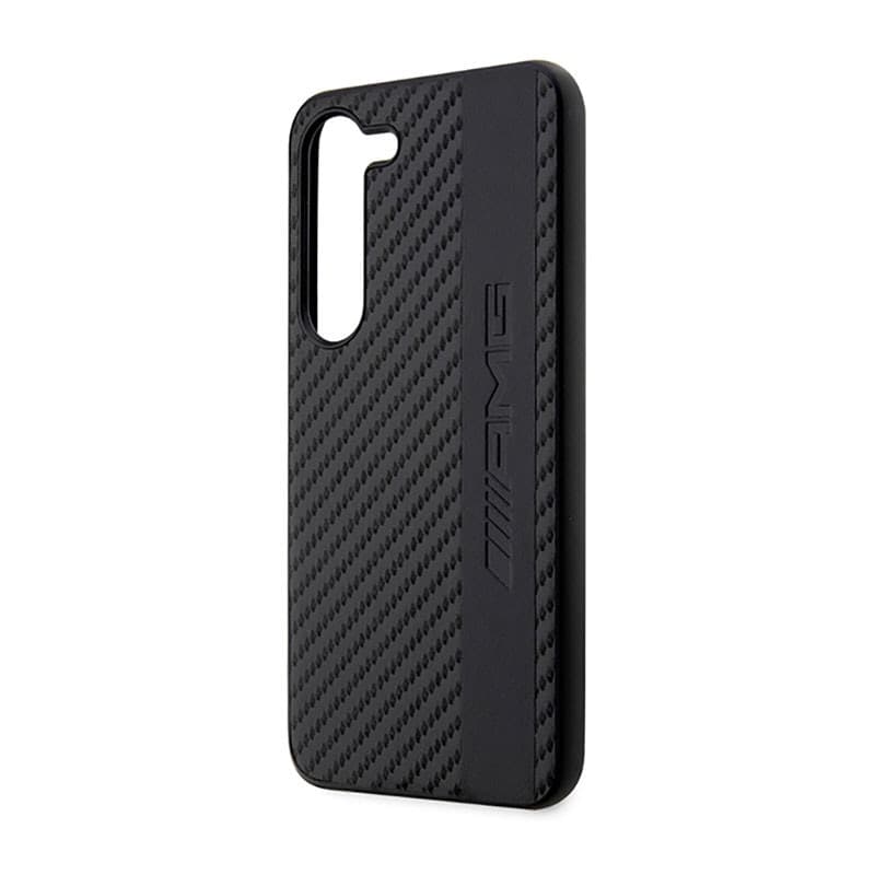 AMG Carbon Stripe & Embossed - Case for Samsung Galaxy S23+ (Black) - 6