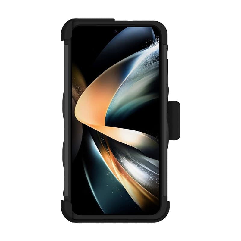 ZIZO BOLT Series - Armoured case for Samsung Galaxy S23 with 9H glass for screen + holder with stand (Black) - 13