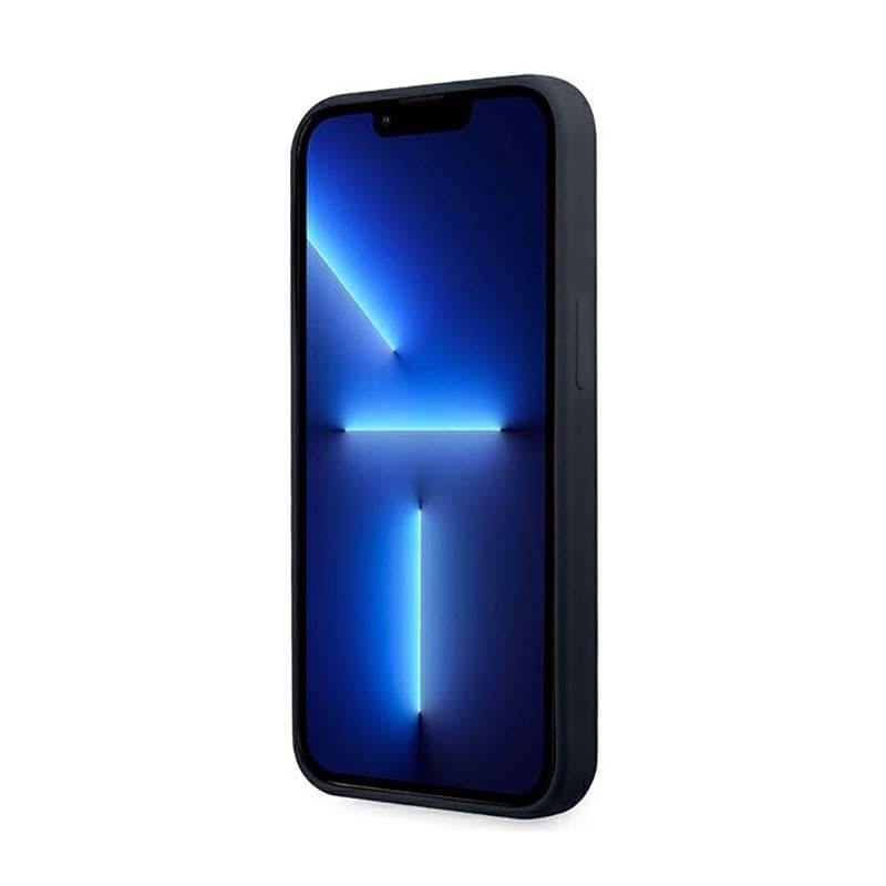 BMW Silicone Signature Llogo - Case for iPhone 13 Pro Max (Navy Blue) - 13