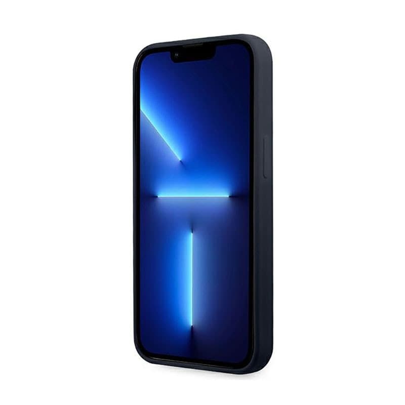 BMW Silicone Signature Llogo - Case for iPhone 13 Pro Max (Navy Blue) - 5