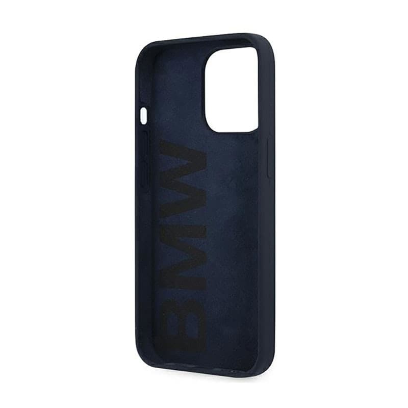 BMW Silicone Signature Llogo - Case for iPhone 13 Pro Max (Navy Blue) - 7