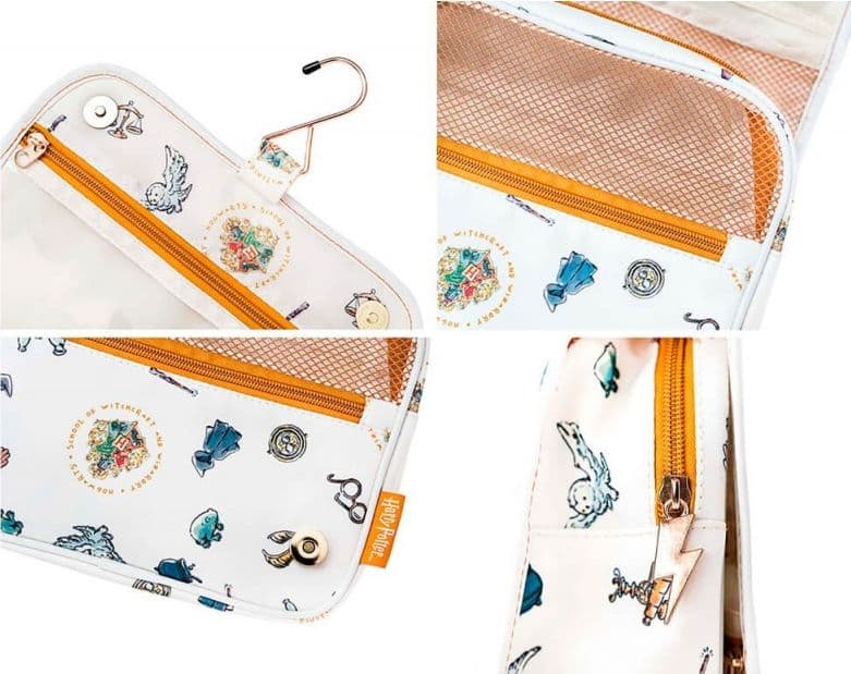 Harry Potter - Borsa da viaggio per cosmetici con gancio - 3