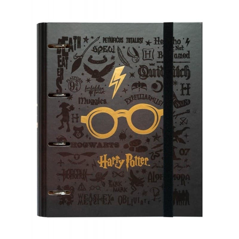 Harry Potter - Raccoglitore A4 (4 anelli, elastico) - 7