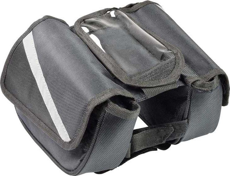 Dunlop - Bike bag / pannier for frame (Black) - 3