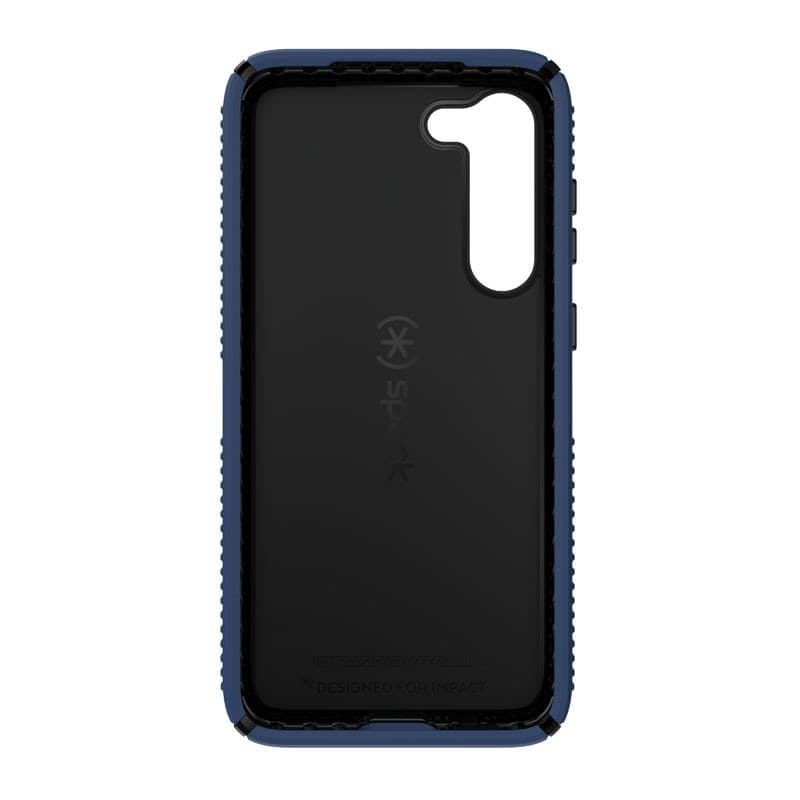 Speck Presidio2 Grip - Custodia antiscivolo per Samsung Galaxy S23+ (blu costiero/nero) - 16