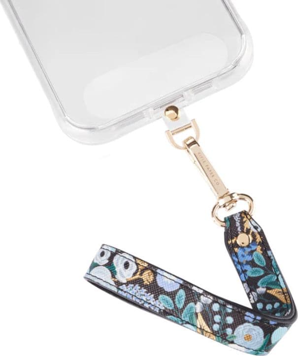 Rifle Paper Phone Wristlet - Universal phone lanyard (Garden Party Blue) - 3
