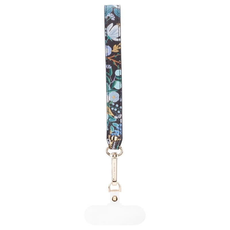 Rifle Paper Phone Wristlet - Universal phone lanyard (Garden Party Blue) - 10