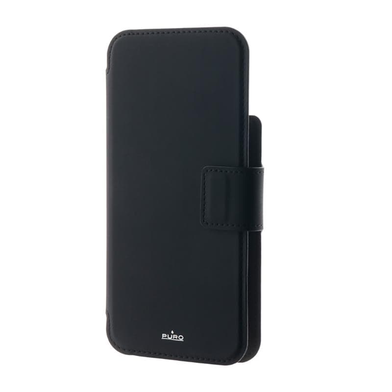PURO Folio MagSafe Case - Case 2in1 for iPhone 15 Plus / 14 Plus / 12 Pro Max (Black) - 12