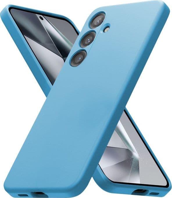 Crong Color Cover - Custodia per Samsung Galaxy S24 (blu) - 6