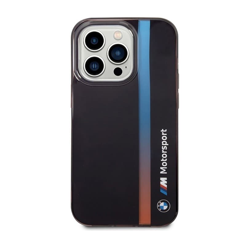BMW Tricolor Stripe - Case for iPhone 14 Pro (Black) - 11