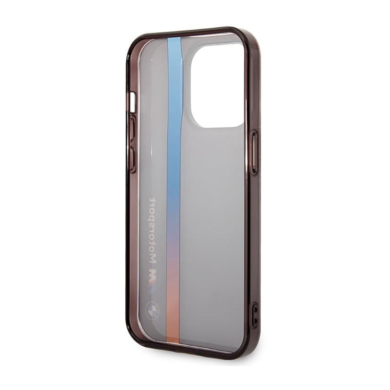 BMW Tricolor Stripe - Case for iPhone 14 Pro (Black) - 15