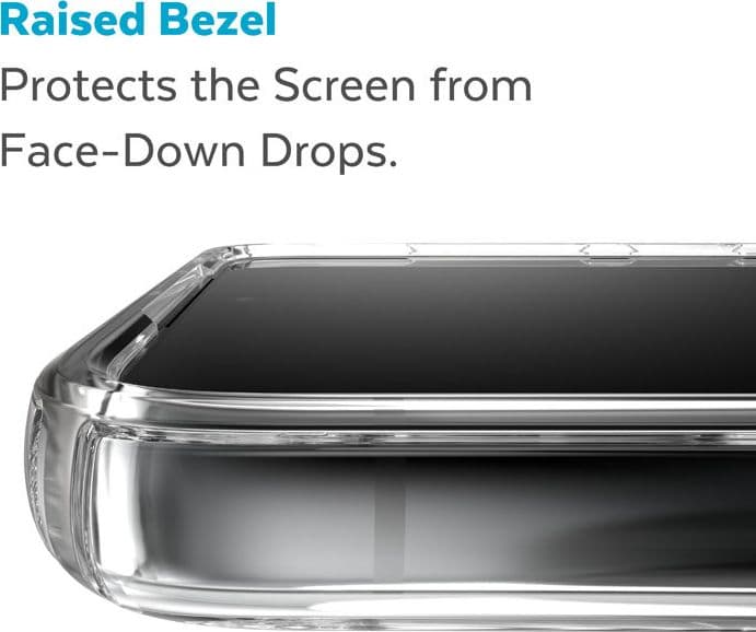 Speck Presidio Perfect-Clear - Custodia per Samsung Galaxy S23+ con rivestimento MICROBAN (trasparente) - 9