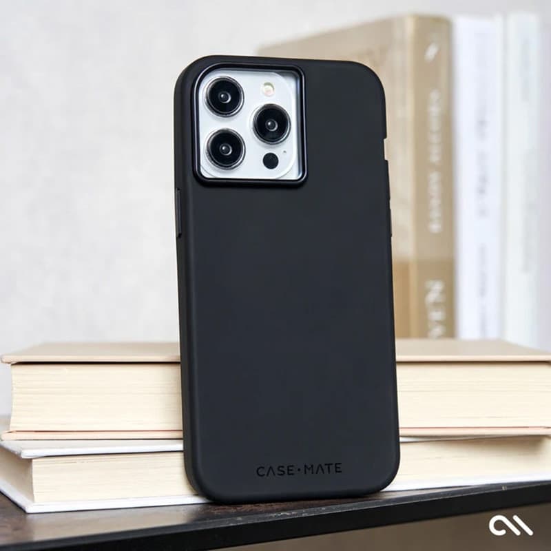 Case-Mate Silicone MagSafe - Case iPhone 15 Pro Max (Black) - 6