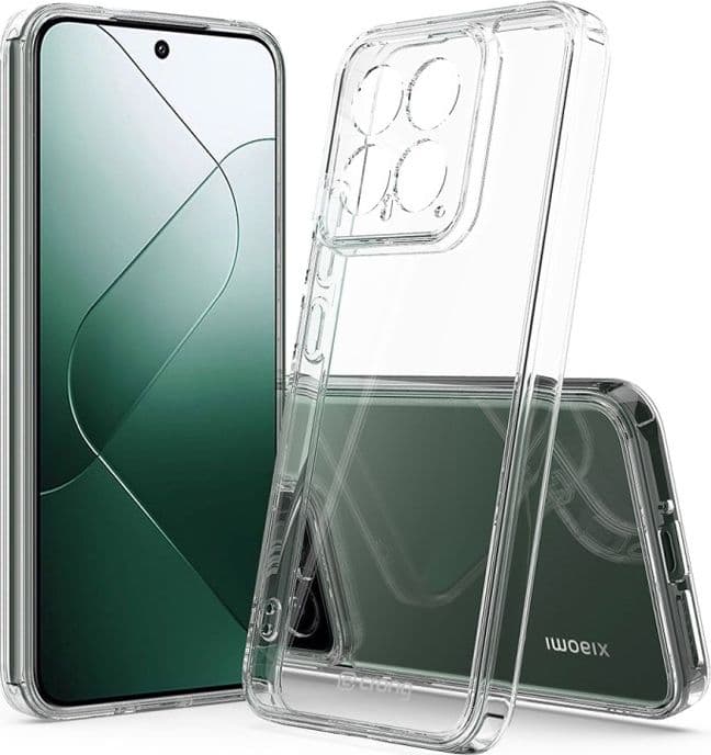 Crong Crystal Shield Cover - Custodia per Xiaomi 14 (trasparente) - 5