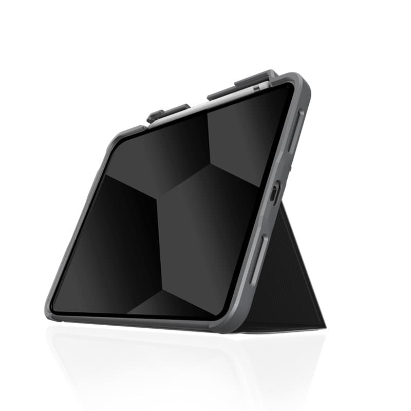 STM Dux Plus - Rugged Case for iPad 11" (2025) / 10.9" (2022) MIL-STD-810G with Apple Pencil Holder (Black) EDU/COM Version