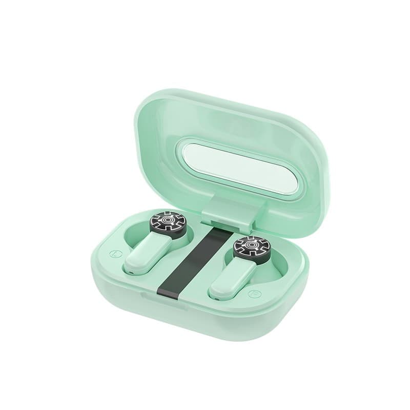 WEKOME VA06 Vanguard Series - Bluetooth V5.2 TWS wireless headphones with charging case (Green) - 11