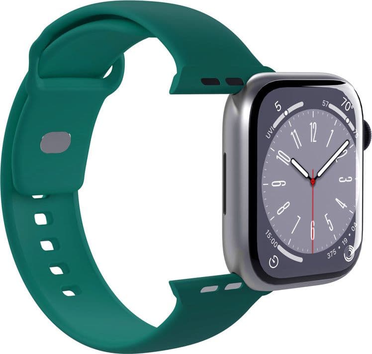 PURO ICON - Elastic strap for Apple Watch 44/45/46/49 mm (S/M & M/L) (Jade) - 3