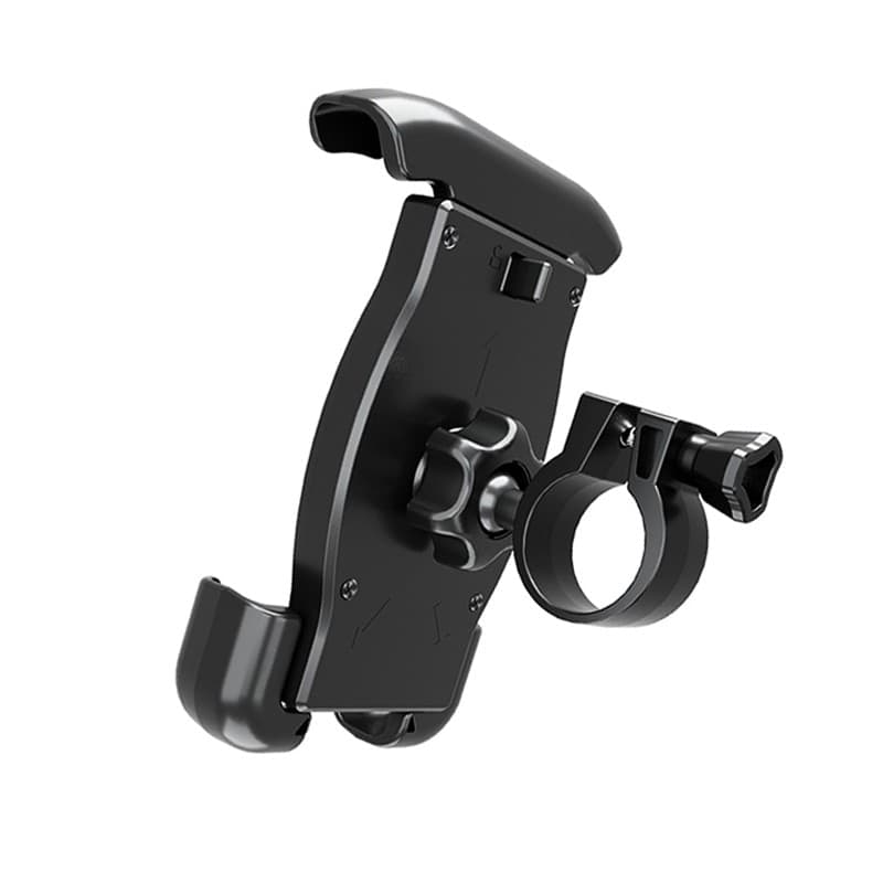 Crong Bikeclip Enduro - Supporto per telefono da bici (nero) - 12