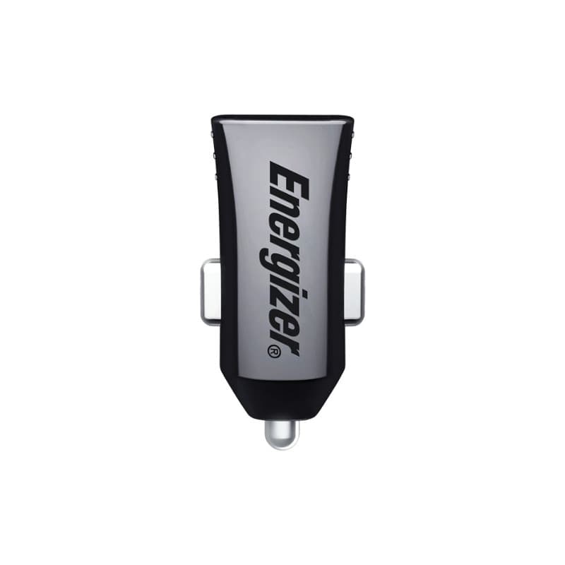 Energizer Classic - Car charger 2x USB-A 2.4A 12W (Black) - 2