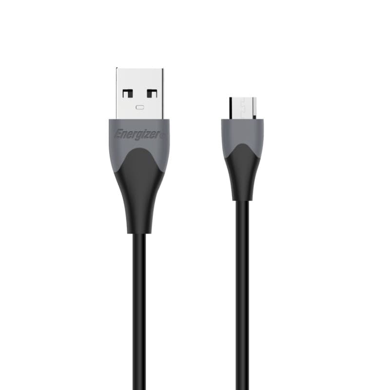 Energizer Classic - USB-A to Micro USB connecting cable 1.2m (Black) - 5