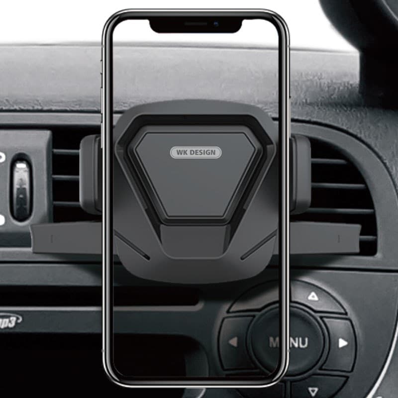WEKOME WP-U82 King Kong Series - Mechanical car holder for phones 4.7"- 6.5" (Black) - 14
