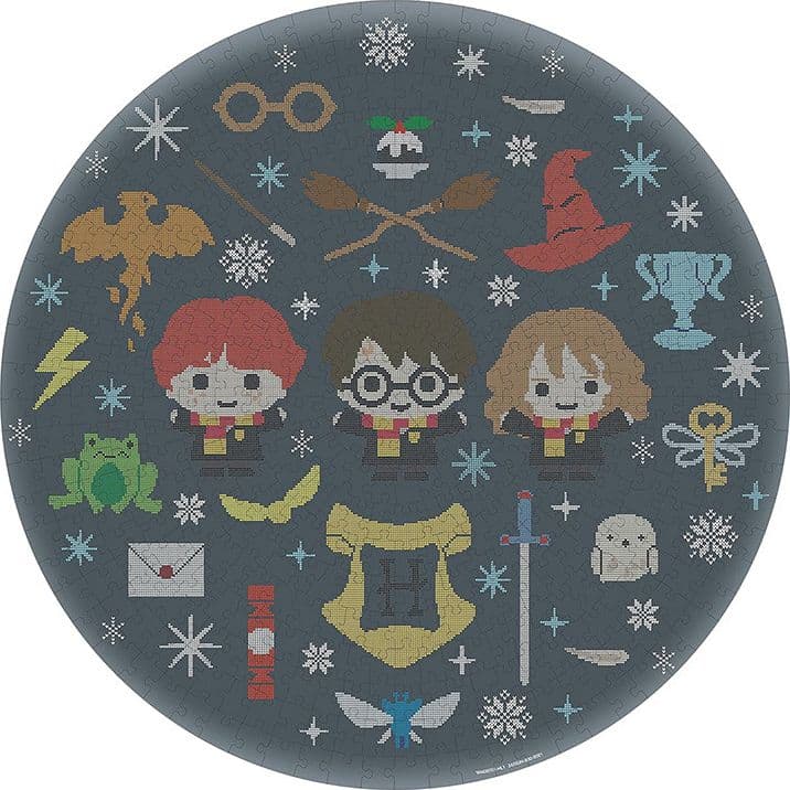 Harry Potter - Puzzle da 500 pezzi in una scatola decorativa (Natale a Hogwarts) - 3