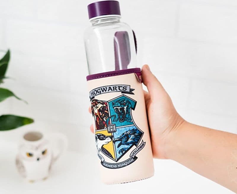 Harry Potter - Borraccia in vetro da 500 ml (Hogwarts) - 7