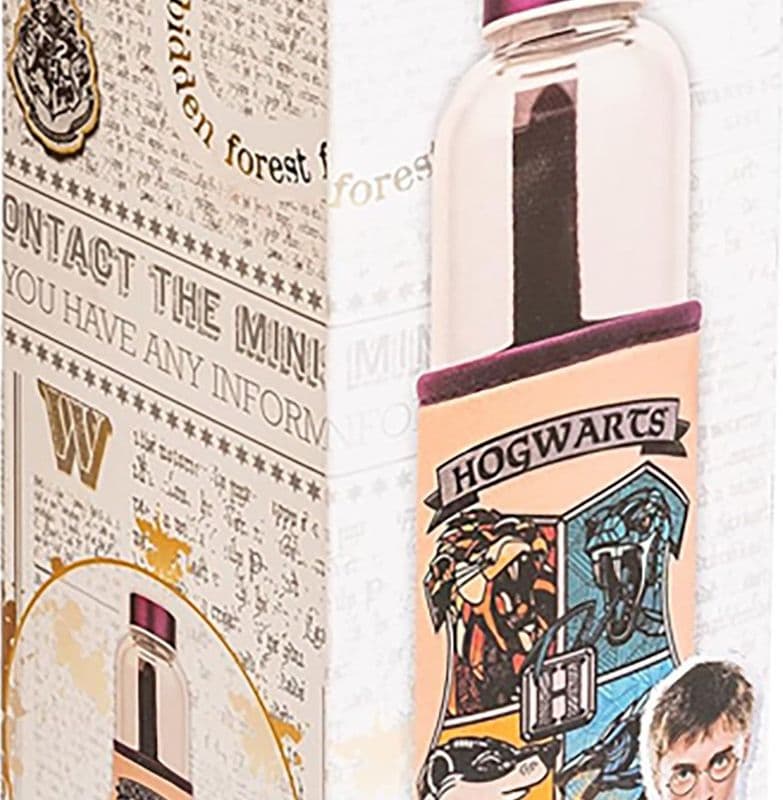Harry Potter - Borraccia in vetro da 500 ml (Hogwarts) - 10